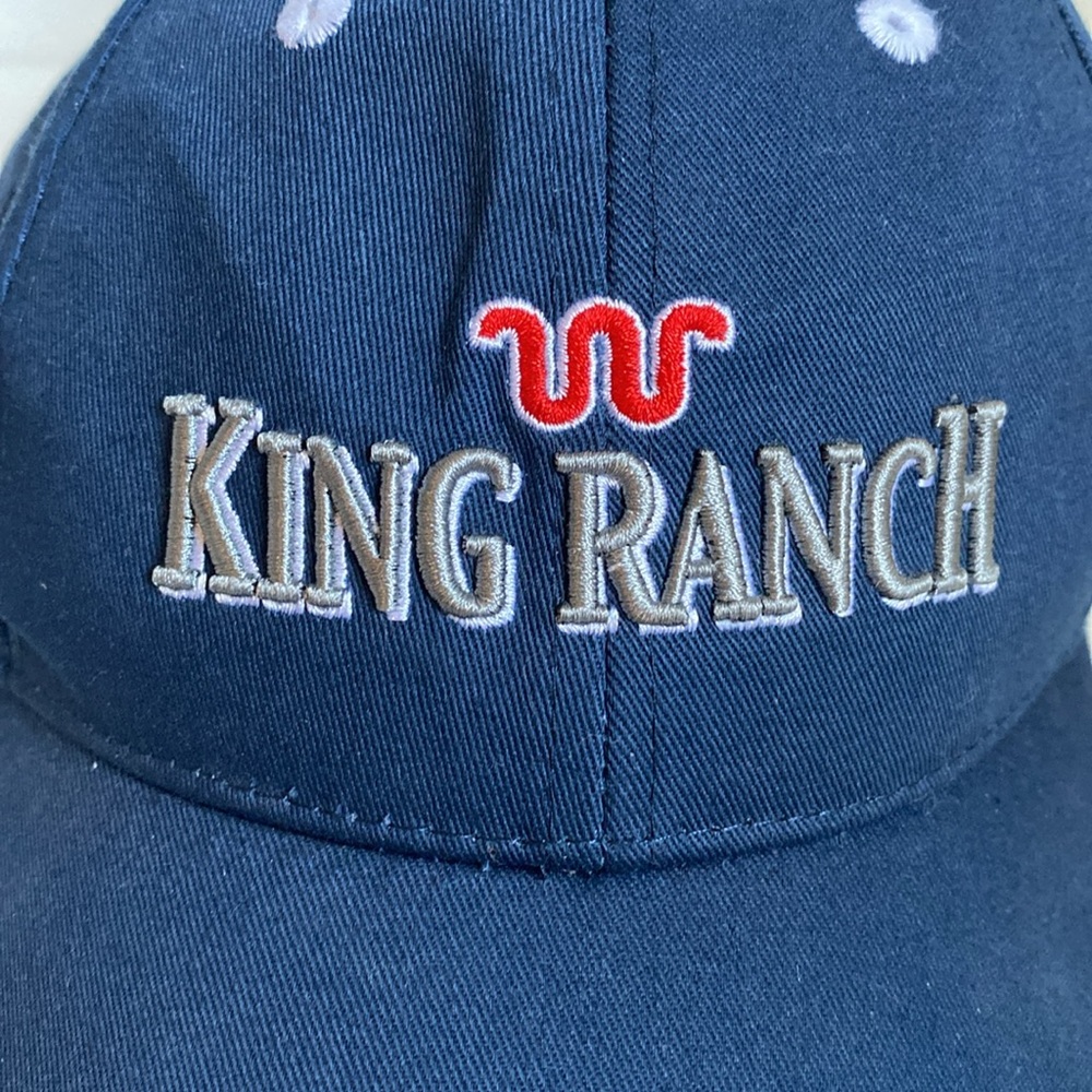King Ranch navy twill hat - Picture 2 of 12